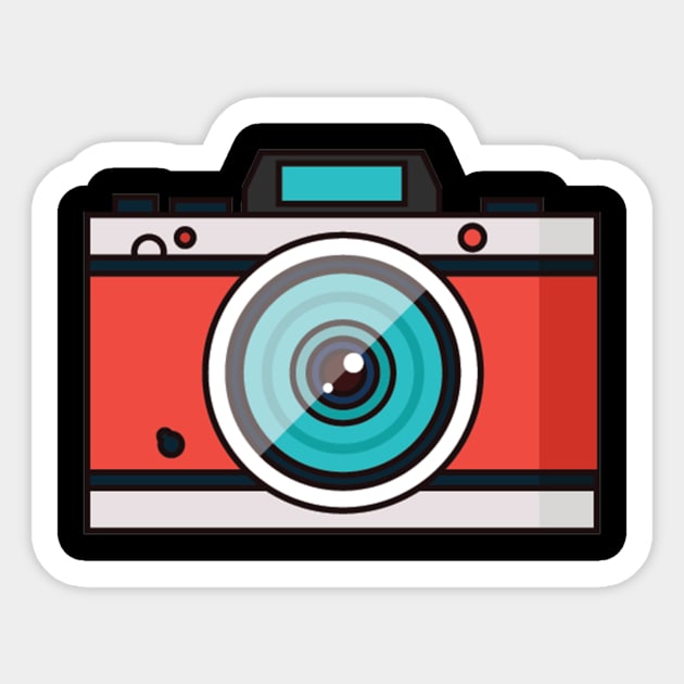 vintage Camera 2 Sticker by Donperion